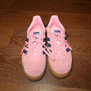 Adidas Gazelles Pink Platform